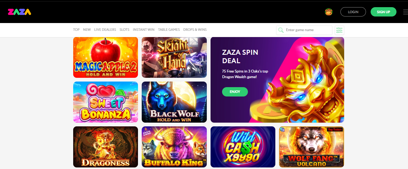 Zaza Online Casino Review.