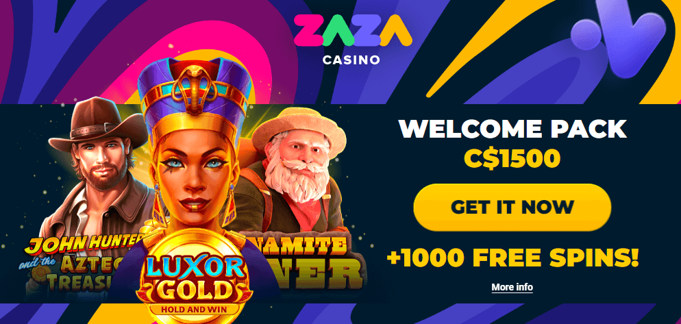 Zaza Casino No Deposit Bonus.
